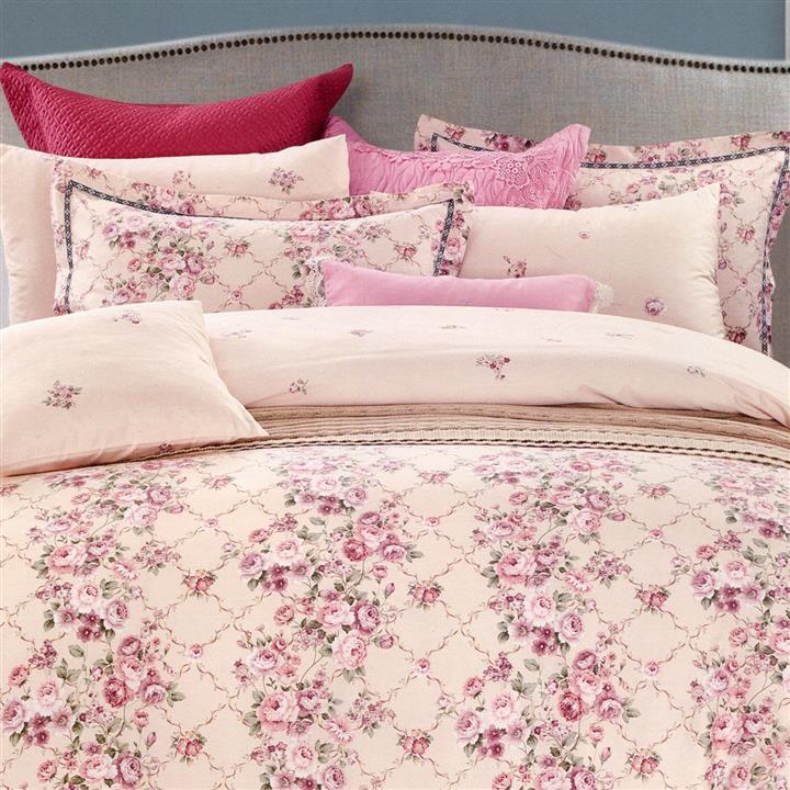 کارینا ست لحاف دورو دو نفره 6 تکه مدل Sanli Carina Sanli Sleep Set 2 Person 6 Pcs